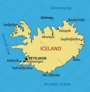 Iceland Map And Satellite - Travel Gudier